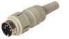 MAS 5100S wtyk kablowy z nakrętką (gwint M16x0.75) układ styków wg DIN 41 524, Hirschmann, 930965517, MAS5100S
